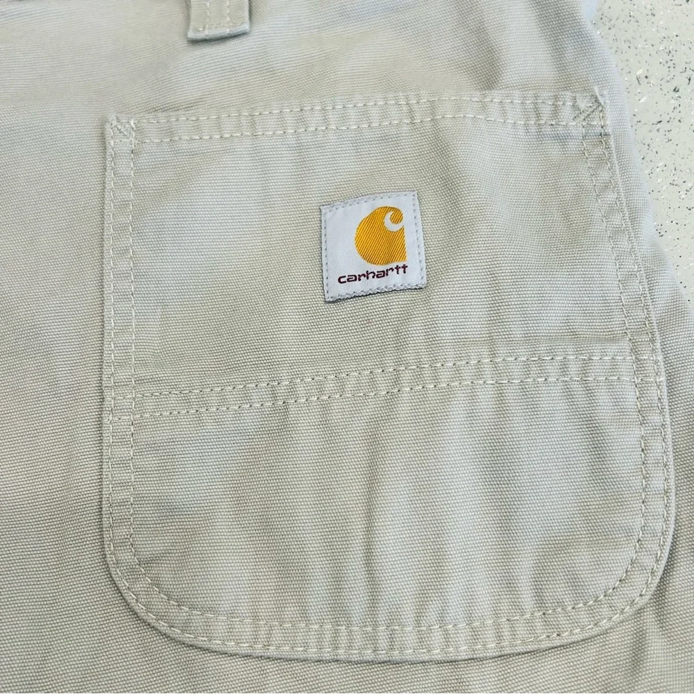 Carhartt Men’s Rugged Flex Relaxed Fit‎ Canvas Work Shorts, Tan, Size 44 - Picture 11 of 16